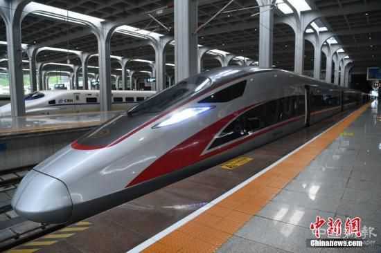 資料圖：復興號動車組。陳超 攝