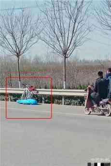 河北保定一男子騎山地車出游，曝尸路旁