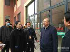 嘉禾職中：縣領導冒雨視察職中復學準備工作