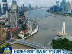 上海出臺政策“組合拳” 擴(kuò)投資引外資