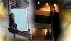 臺(tái)北K房大火5死 裝修關(guān)警報(bào)釀禍