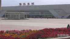 河北保定東站：廣場(chǎng)周邊栽滿鮮花，市民、旅客紛紛稱贊