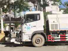 甘肅華池縣：城市管理局無牌灑水車上路行駛無部門監(jiān)管