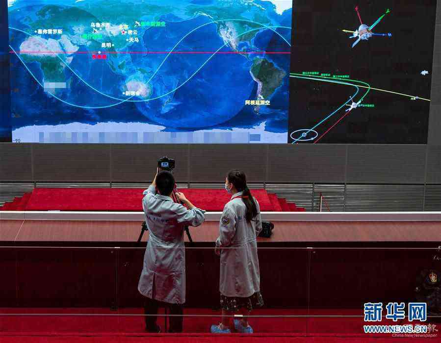 (科技)(5)我國(guó)首次火星探測(cè)任務(wù)“天問(wèn)一號(hào)”探測(cè)器完成第一次軌道中途修正