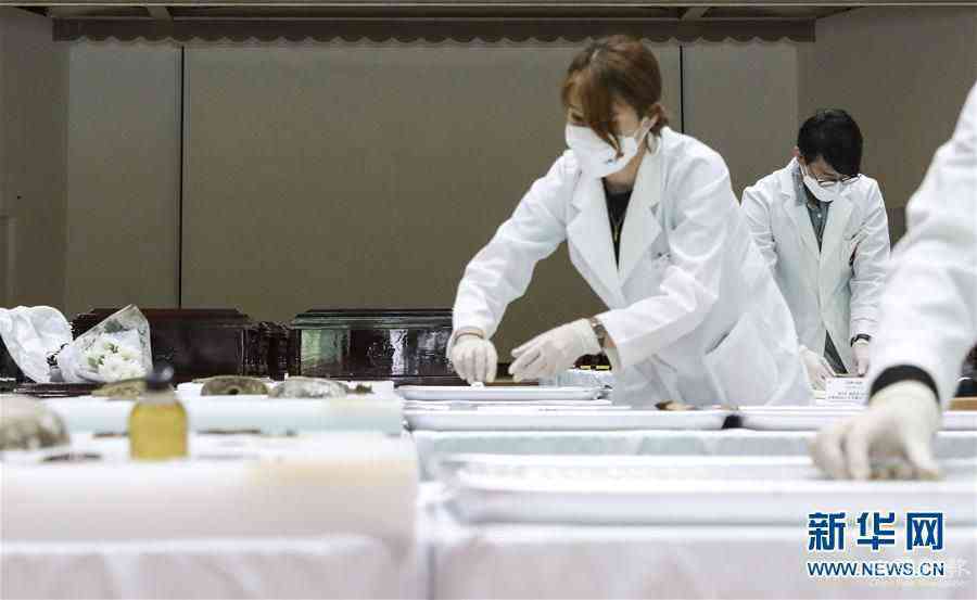 （國(guó)際）（2）第七批在韓中國(guó)人民志愿軍烈士遺骸裝殮儀式舉行