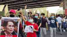 緬甸軍方宣布將全國?；鹌谙扪娱L至4月30日