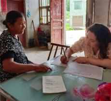 湖南隆回: 石筍小學教師假期家訪不停歇