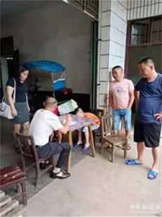 沅江新灣鎮(zhèn)中心小學：暑假教師大家訪?防溺水刻不容緩