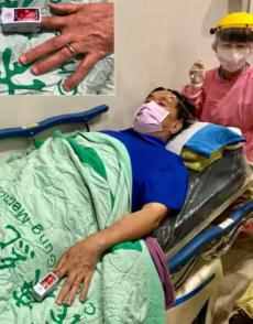 陳水扁再度缺氧！血氧降到90％，臥病在床照曝光