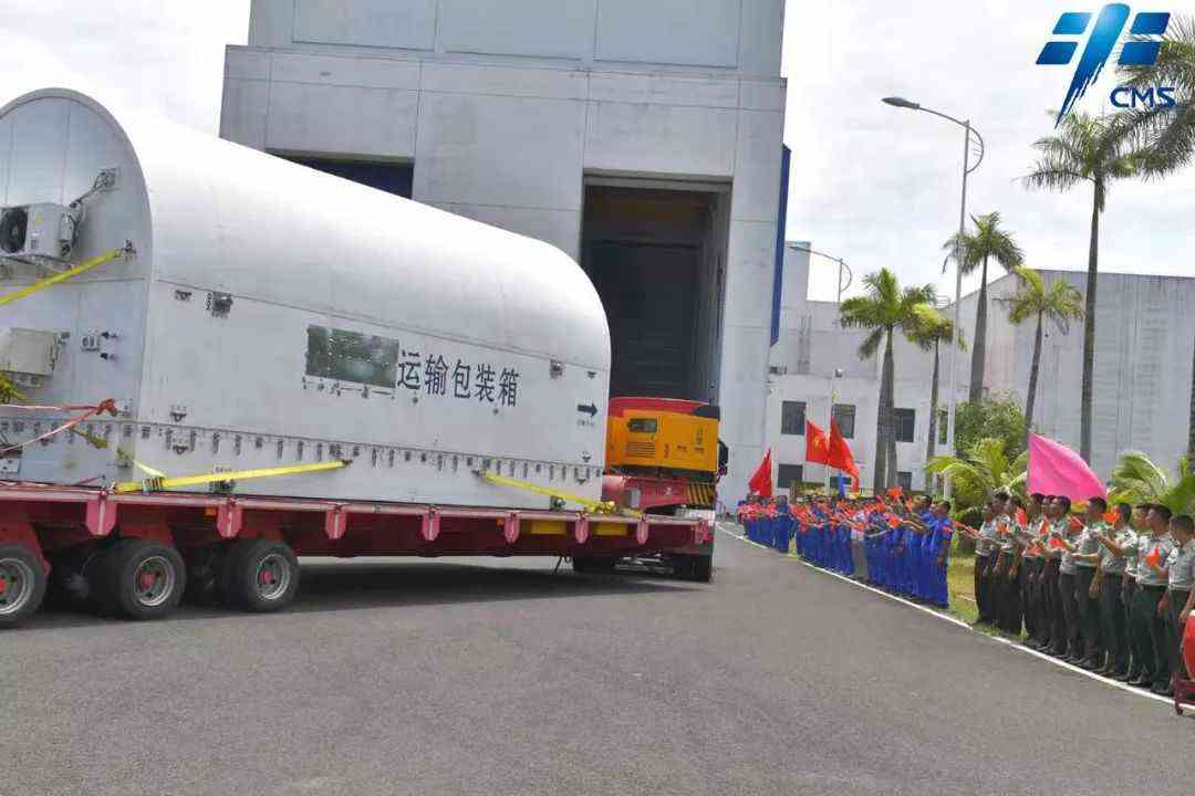 天舟三號貨運飛船運抵文昌航天發(fā)射場。肖宇坤攝