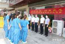 孫浩率隊(duì)看望慰問援株返縣醫(yī)護(hù)人員