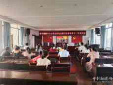 新田鋪鎮(zhèn)中心小學黨支部組織觀看邵陽市十二大開幕式 ?