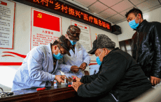 武警甘肅總隊(duì)酒泉支隊(duì)為幫扶村送溫暖