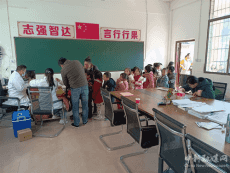 隆回縣金石橋鎮(zhèn)中銀小學(xué)全面開展新冠疫苗第二針接種工作