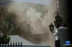 南非議會(huì)建筑在火災(zāi)中受損嚴(yán)重