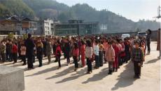 湖南隆回縣金石橋鎮(zhèn)中銀小學開展防溺水集中宣講活動