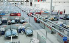 上海崇明區(qū)花博園復(fù)興館方艙醫(yī)院開(kāi)艙