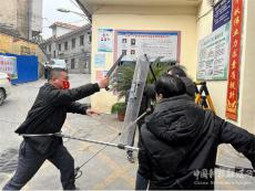 新田縣龍泉一?。悍纯盅菥氝M(jìn)校園 筑牢安全防控線