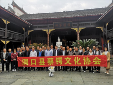 洞口縣蔡鍔文化協(xié)會(huì)舉行參觀蔡鍔公館、故居暨祭拜活動(dòng)