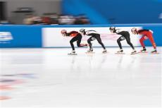 全國(guó)短道速滑冠軍賽落幕 冬奧場(chǎng)館再演速度與激情