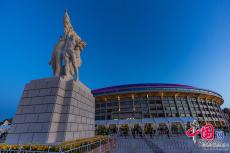 北京工人體育場(chǎng)改造后首次開放迎來觀眾