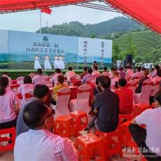 藍(lán)山縣第二屆百疊嶺采茶節(jié)開幕
