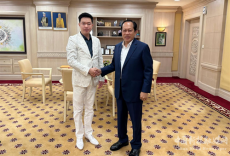 馬來西亞財(cái)政部第一副部長拿督斯里阿末瑪斯蘭會見古峰