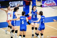 晉級決賽！中國女排世聯(lián)賽3比0戰(zhàn)勝波蘭