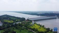 獨(dú)流減河進(jìn)洪閘閘門全部開啟 確保上游來水平穩(wěn)下泄