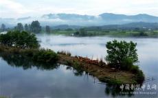 安徽廬江：青弋江 水墨畫(huà)