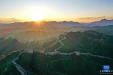 天空之眼瞰祖國——萬里長城 金山獨秀