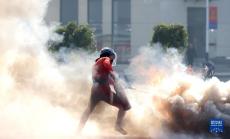 全國消防救援隊伍實戰(zhàn)化比武競賽在濟(jì)南閉幕