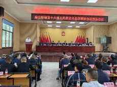 衡陽縣庫宗橋鎮(zhèn)召開第十六屆人民代表大會第四次會議