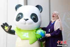 COP28“中國角”熊貓玩偶受追捧