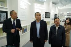 衡陽市長朱健一行調(diào)研衡南縣洛夫文學(xué)藝術(shù)館