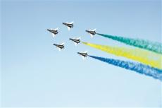 空軍八一飛行表演隊在利雅得展開適應(yīng)性訓(xùn)練