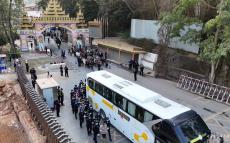 緬甸警方移交497名電詐嫌疑人給我方