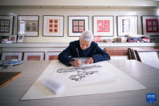 古稀老人刀筆下的樂清細(xì)紋刻紙藝術(shù)