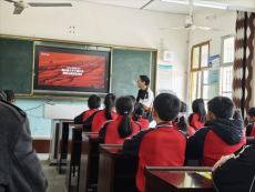 湖北京山市氣象局走進(jìn)槐樹小學(xué)開展氣象科普宣傳活動