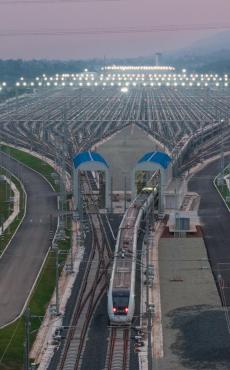 西南地區(qū)最大動車所建成投用