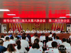 蒸湘區(qū)雨母山鎮(zhèn)第二屆人大會補(bǔ)選產(chǎn)生新一任鎮(zhèn)長