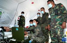 中老“友誼盾牌－2024”聯(lián)演衛(wèi)勤保障分隊(duì)展開聯(lián)訓(xùn)