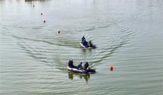 安徽廬江：藍天救援隊 ?戰(zhàn)高溫忙演練