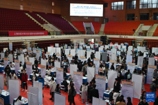 上海：校園招聘促就業(yè)