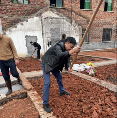 祁東縣河洲鎮(zhèn)：小小菜園綠意濃 黨風廉政在心中