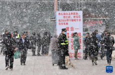 黑龍江多地降雪