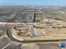 河北涿州：小清河分洪區(qū)建設項目有序推進