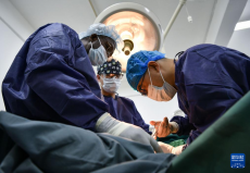 中國第31批援幾內(nèi)亞醫(yī)療隊(duì)在當(dāng)?shù)亻_展醫(yī)療服務(wù)