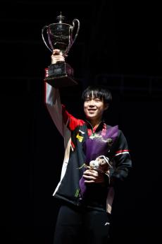 王楚欽首奪世乒賽男單冠軍