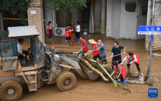 直擊廣東懷集洪水搶險救災